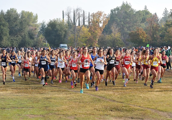 female runners at state championships