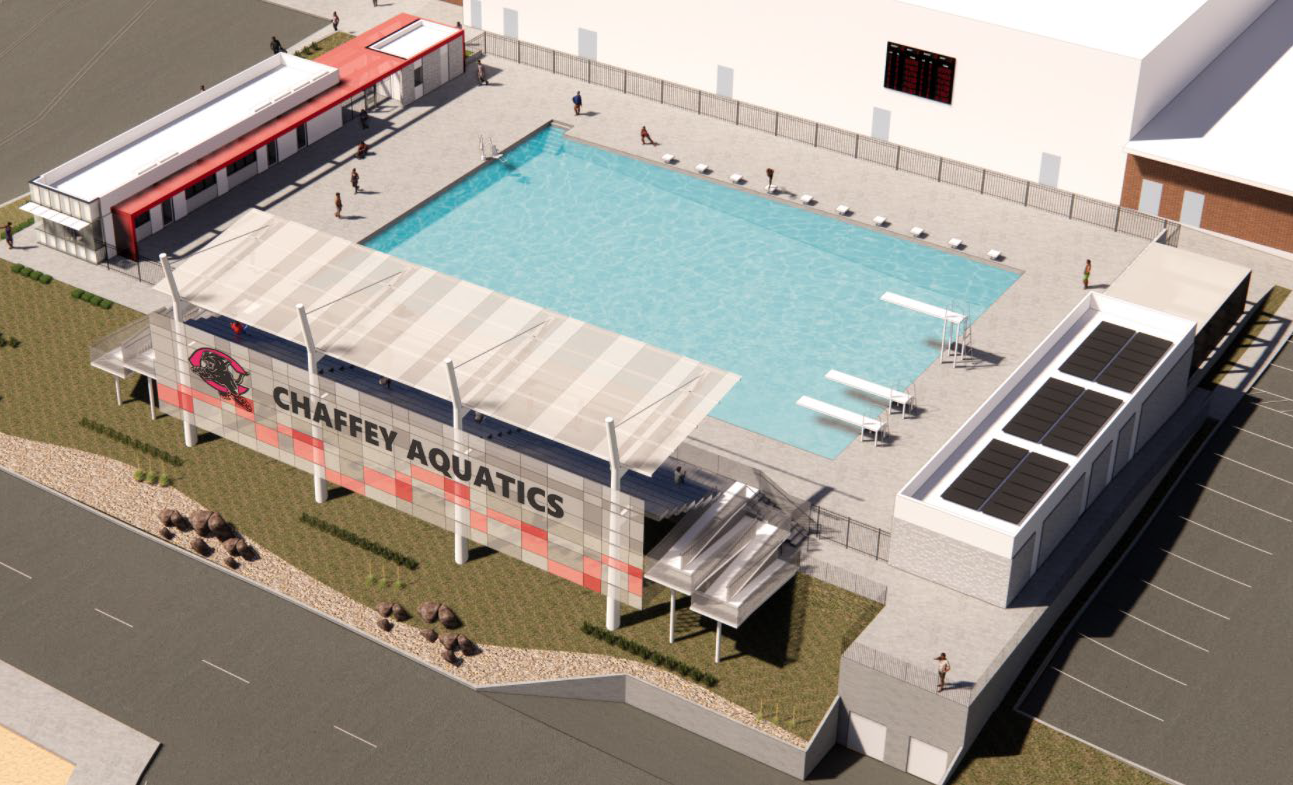Rendering of new pool complex